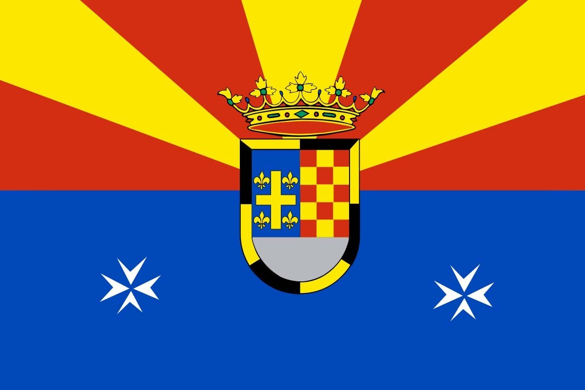 Bandera de despacho de Lalueza de alta calidad