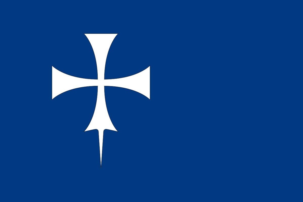 Bandera de despacho de Pueyo de Araguás de alta calidad