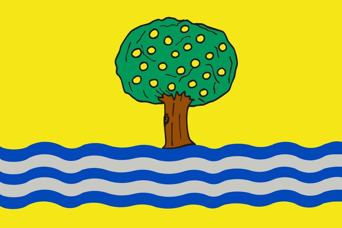 Bandera de despacho de Nuez de Ebro de alta calidad