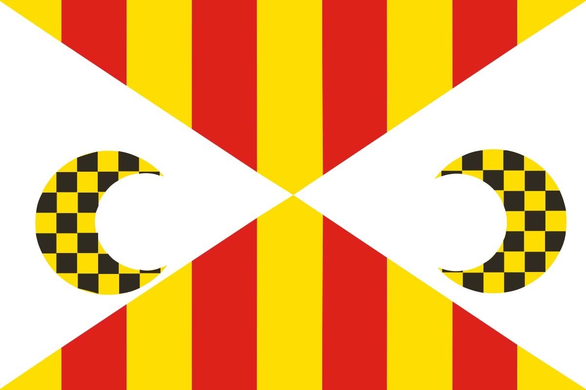 Bandera de despacho de Pedrola de alta calidad