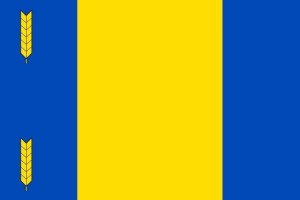 Bandera de despacho de Puebla de Albortón de alta calidad Bandera de despacho de Puebla de Albortón de alta calidad