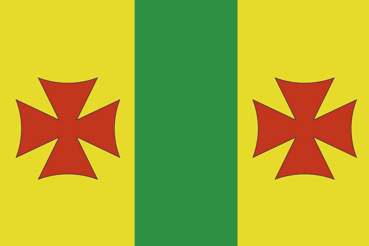 Bandera de Irixoa de alta calidad para exterior
