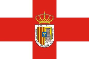 Bandera de despacho de Tauste de alta calidad