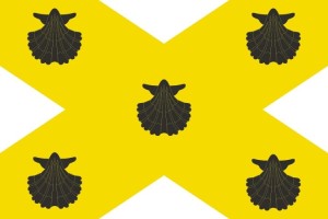 Bandera de despacho de Villafeliche de alta calidad