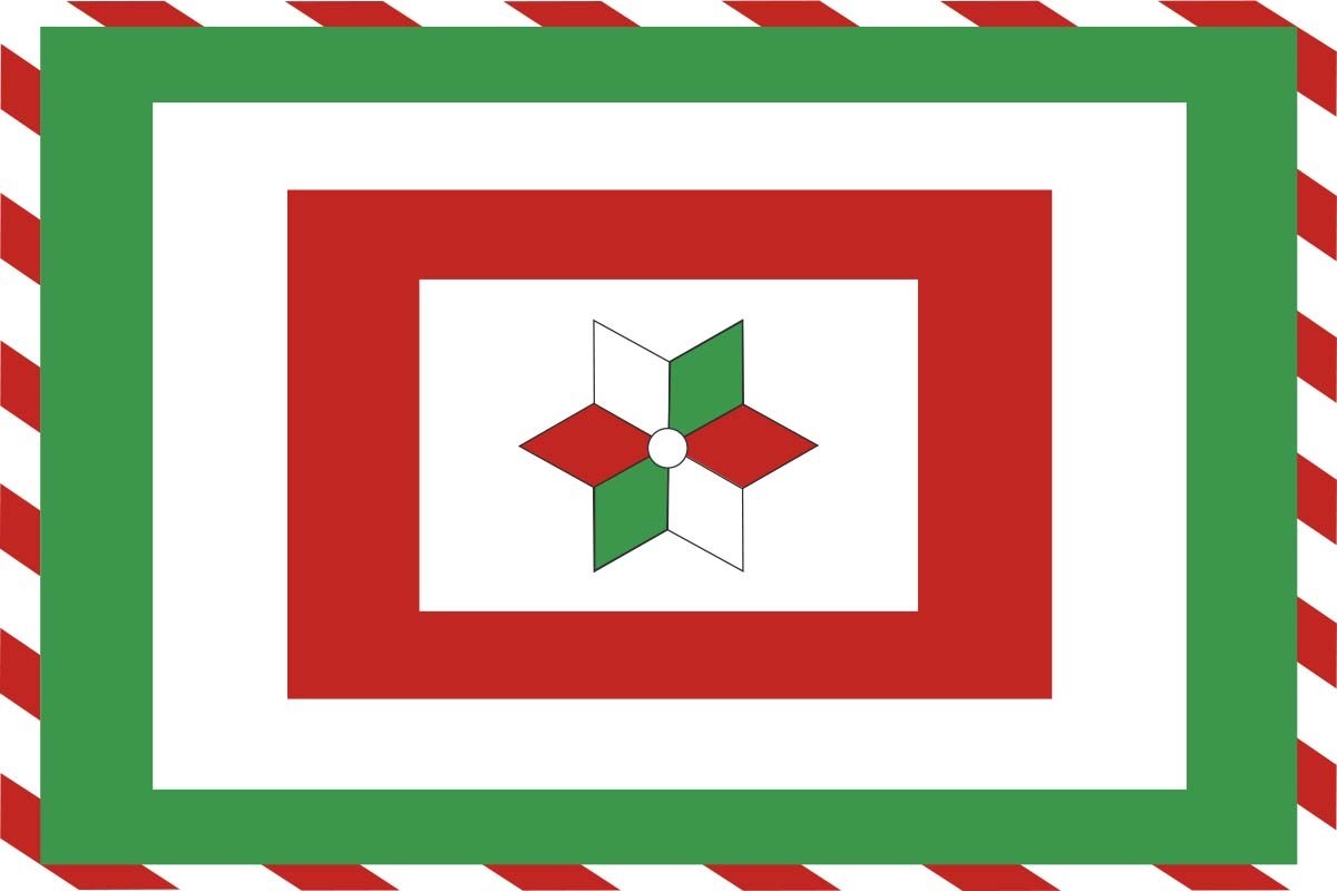 Bandera de despacho de Torres de Albarracín de alta calidad Bandera de despacho de Torres de Albarracín de alta calidad