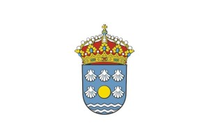 Bandera de Mañón de alta calidad para exterior 123