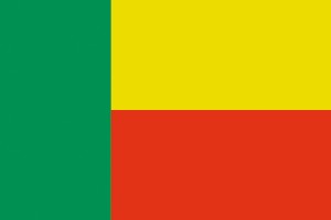 Bandera de Benin sin escudo de alta calidad para exterior 123