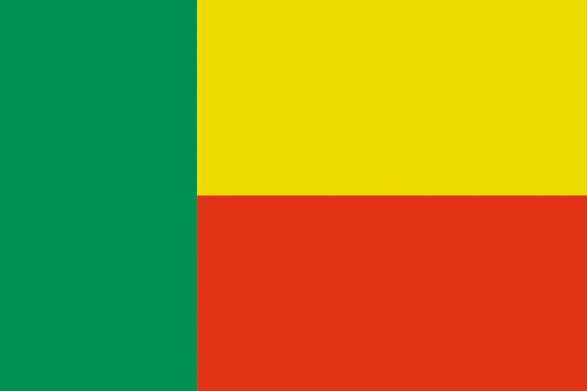 Bandera de Benin sin escudo de alta calidad para exterior Bandera de Benin sin escudo de alta calidad para exterior