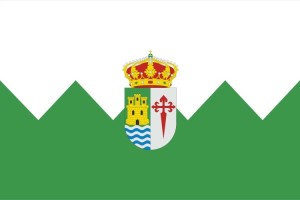 Bandera de despacho de Huélamo de alta calidad