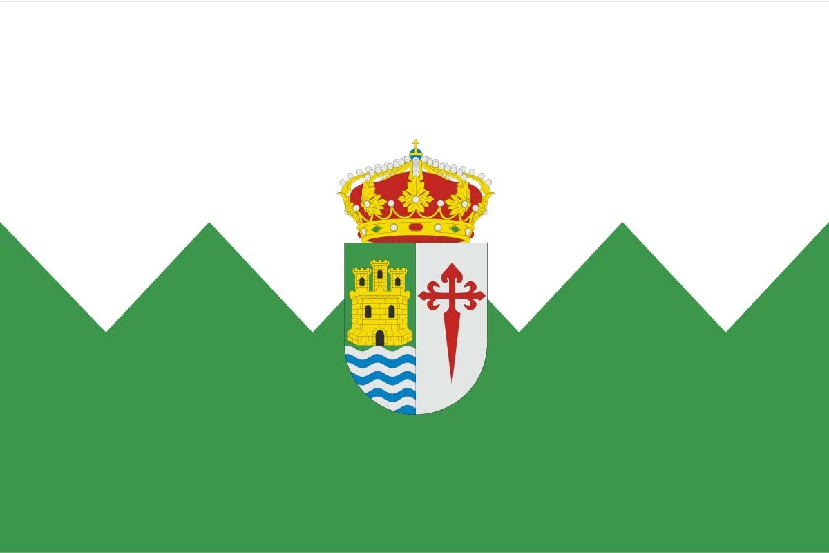 Bandera de despacho de Huélamo de alta calidad