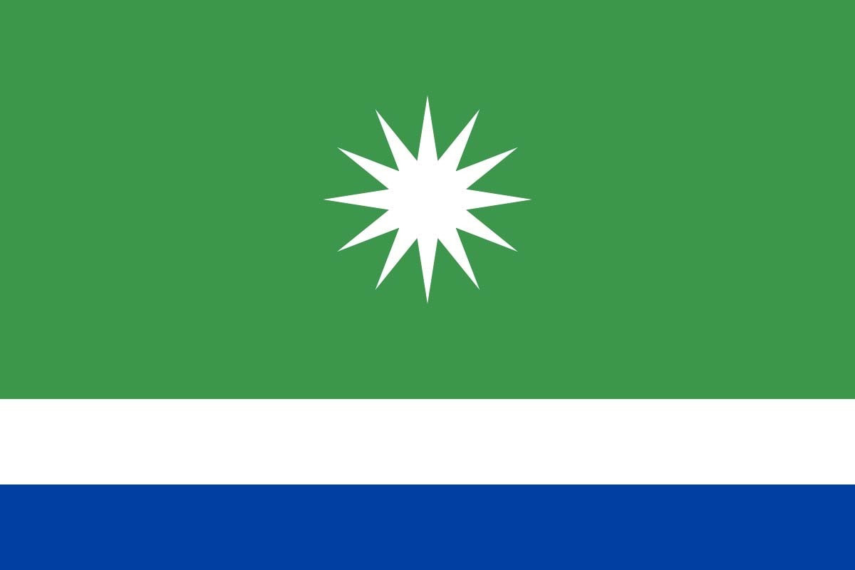 Bandera de despacho de Santa María del Campo Rus de alta calidad