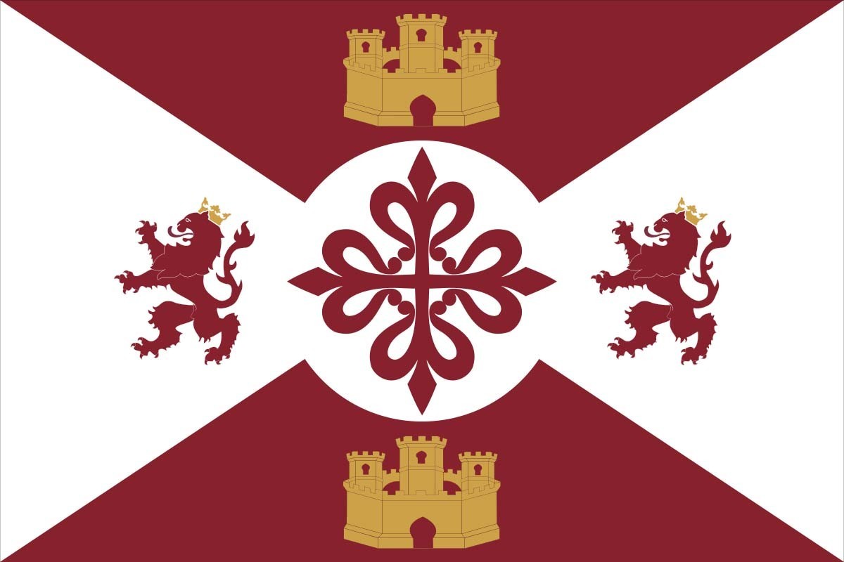 Bandera de despacho de Argamasilla de Calatrava de alta calidad