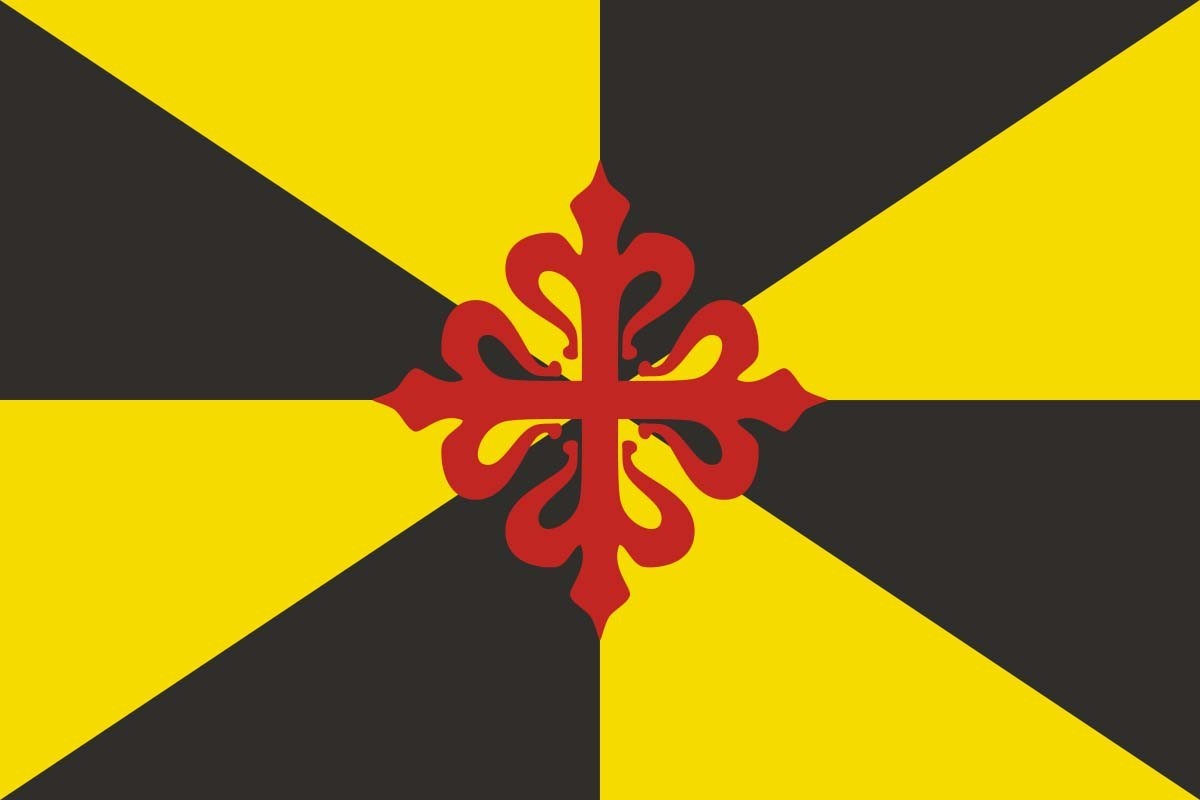 Bandera de despacho de Saceruela de alta calidad