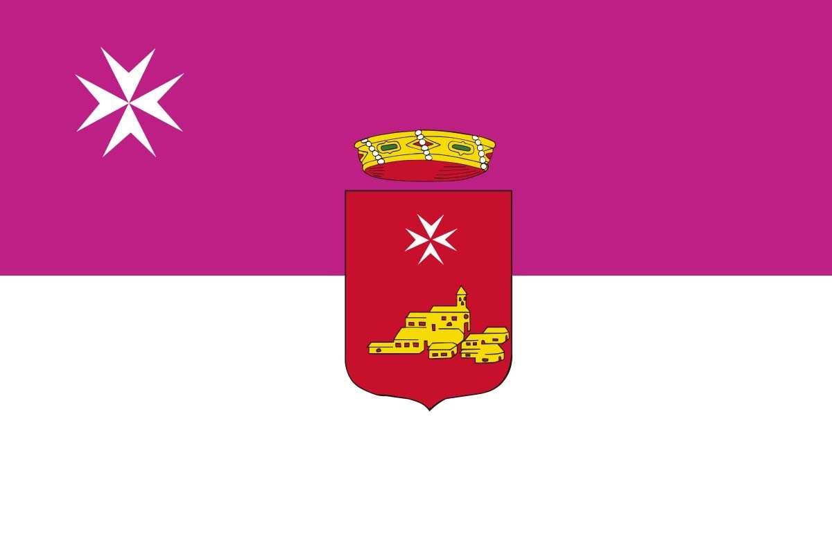 Bandera de despacho de Villarta de San Juan de alta calidad