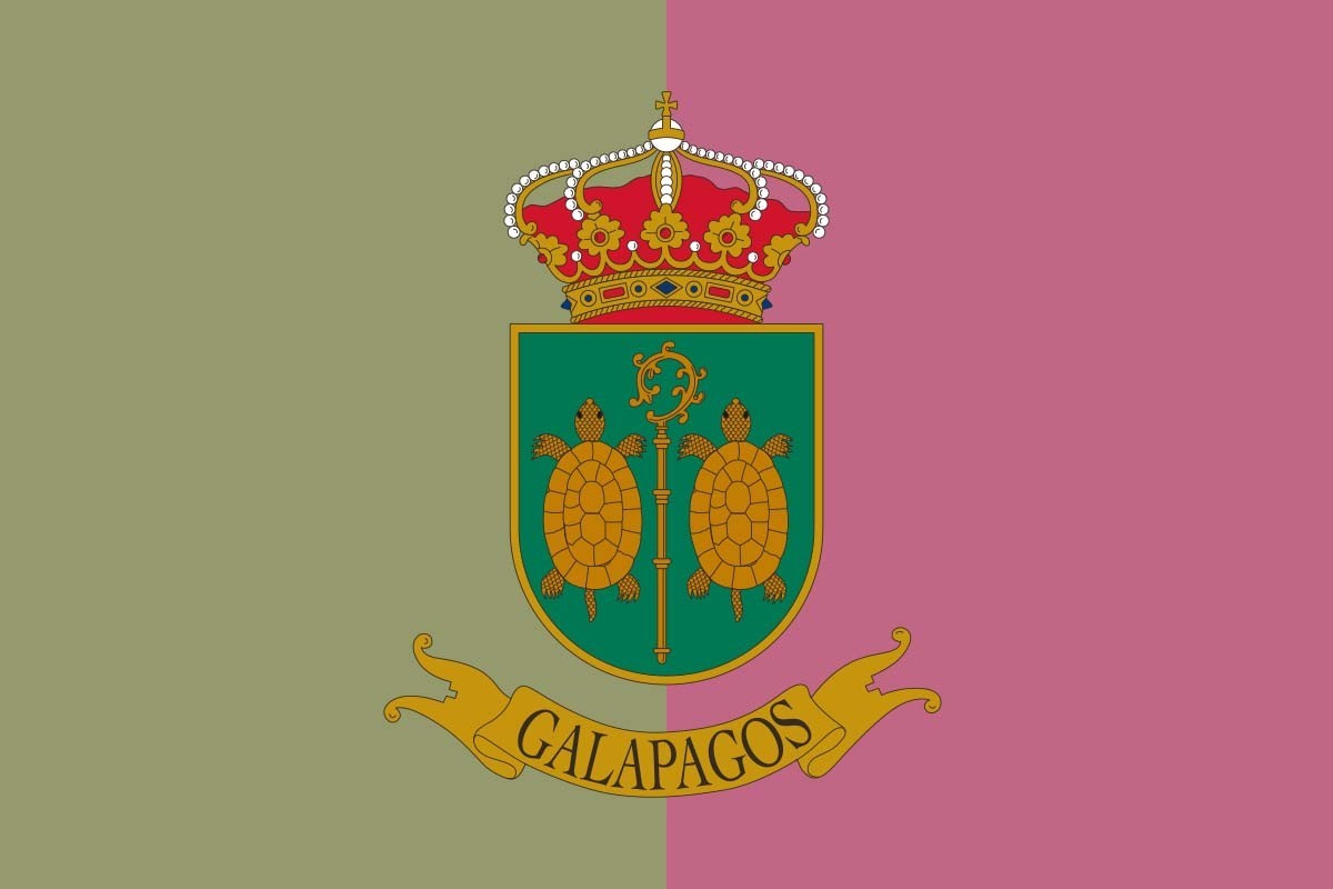 Bandera de despacho de Galápagos de alta calidad Bandera de despacho de Galápagos de alta calidad