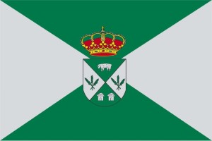 Bandera de despacho de Cabañas de Yepes de alta calidad