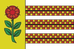 Bandera de Mos de alta calidad para exterior 123