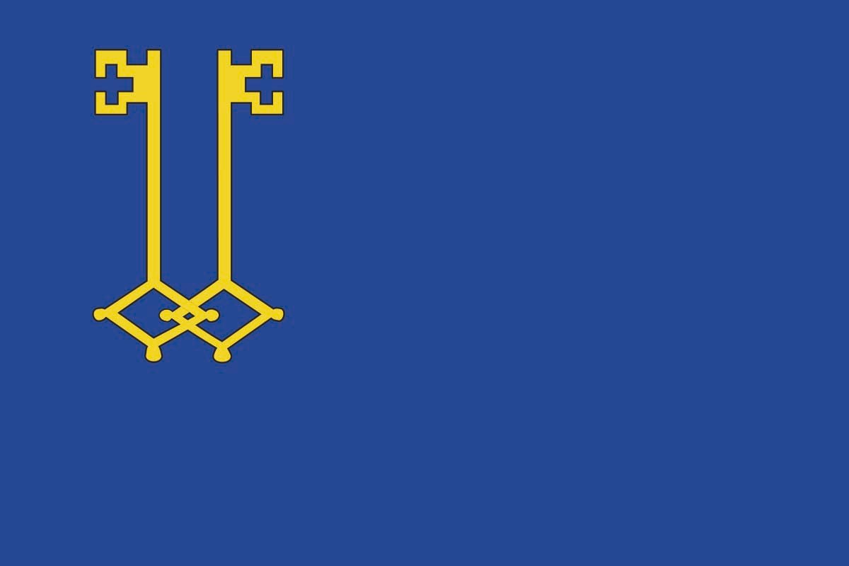 Bandera de Narón de alta calidad para exterior