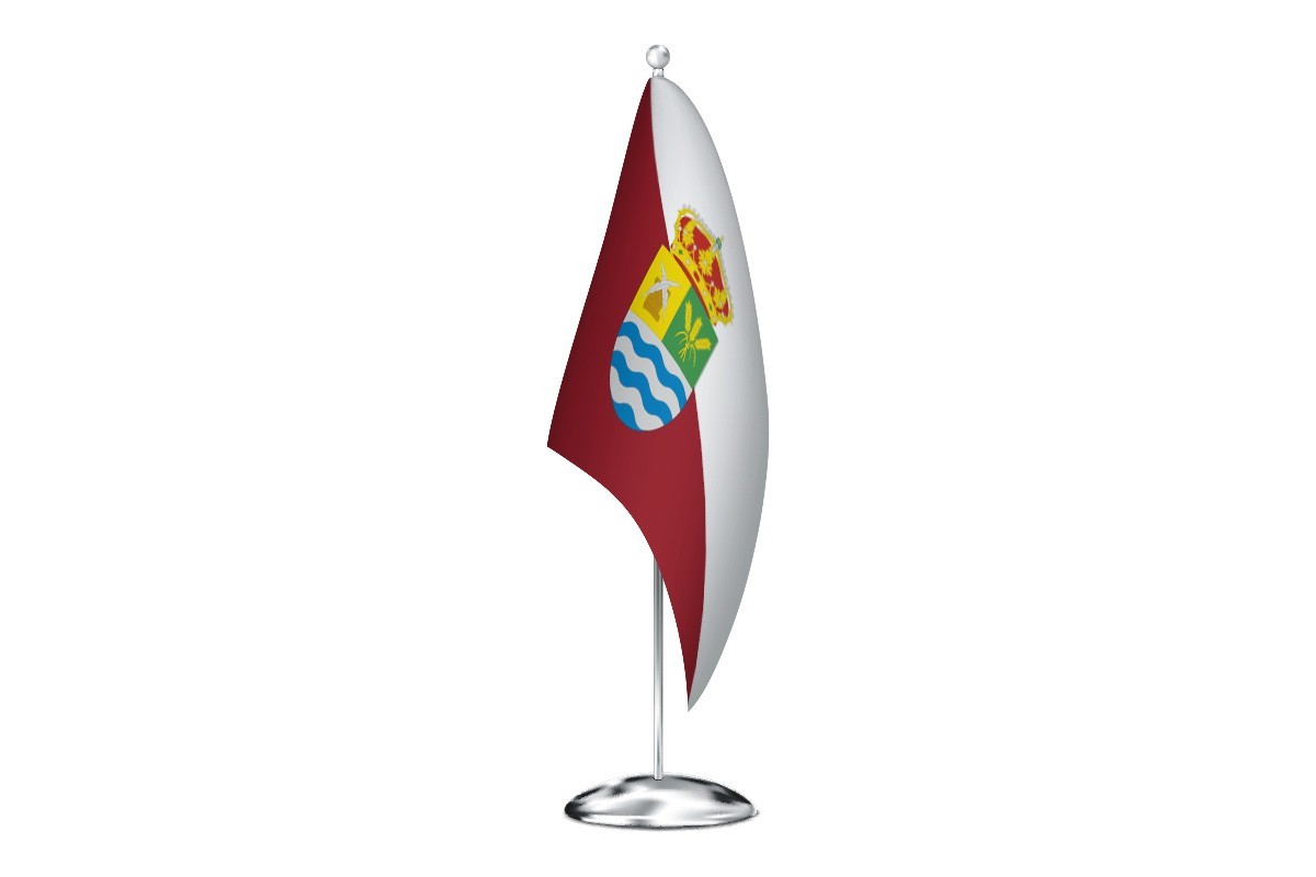 Bandera de despacho de Almajano de alta calidad
