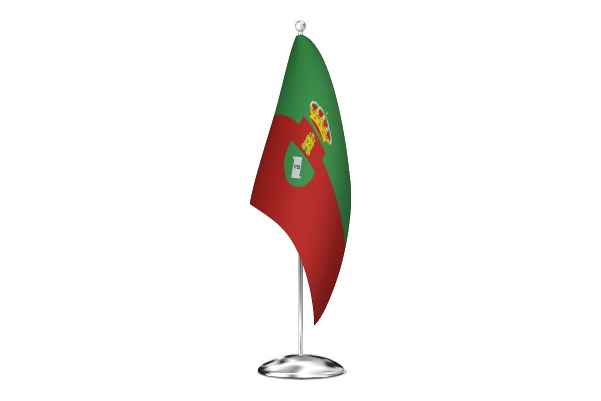 Bandera de despacho de Arenillas de alta calidad