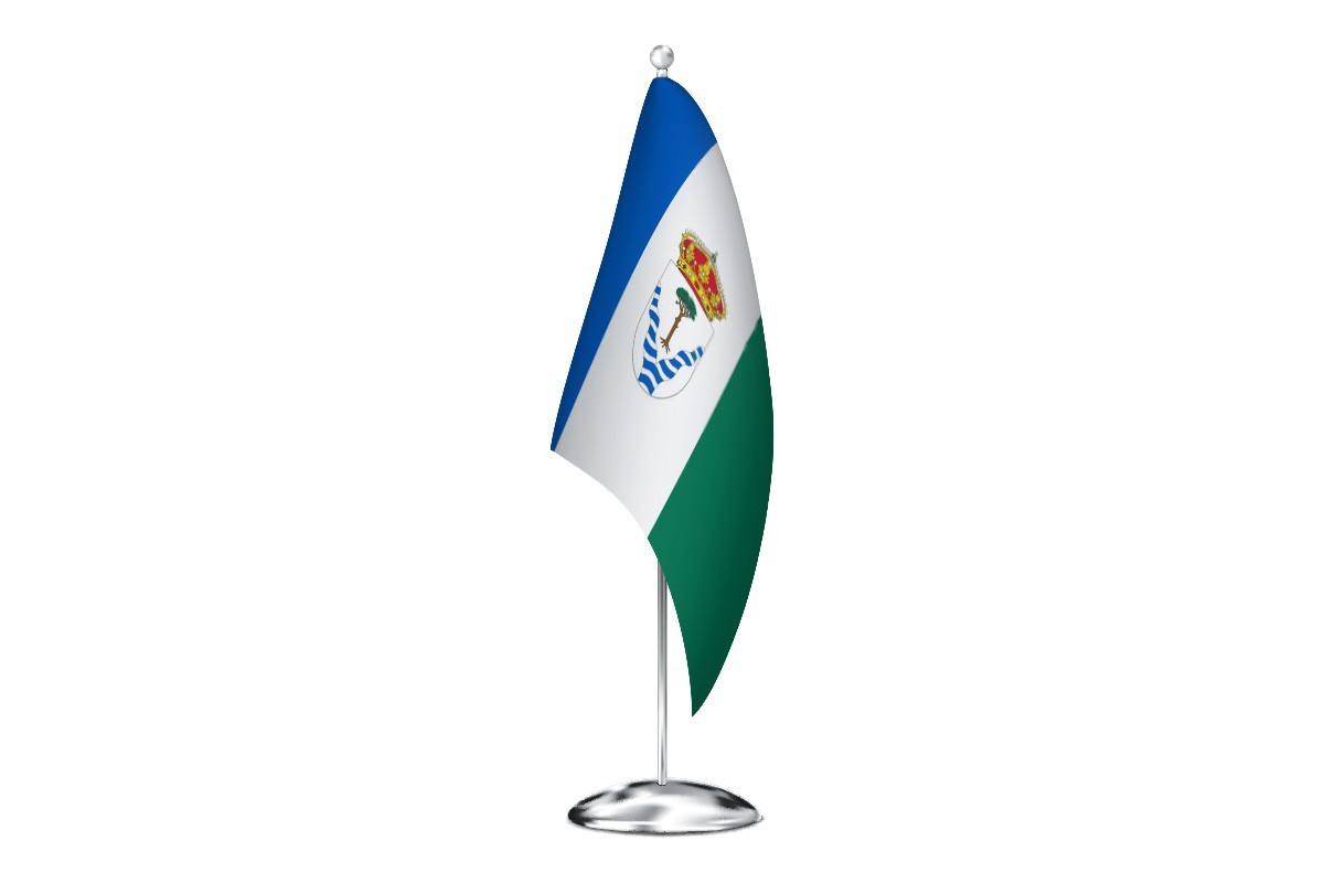 Bandera de despacho de Duruelo de la Sierra de alta calidad
