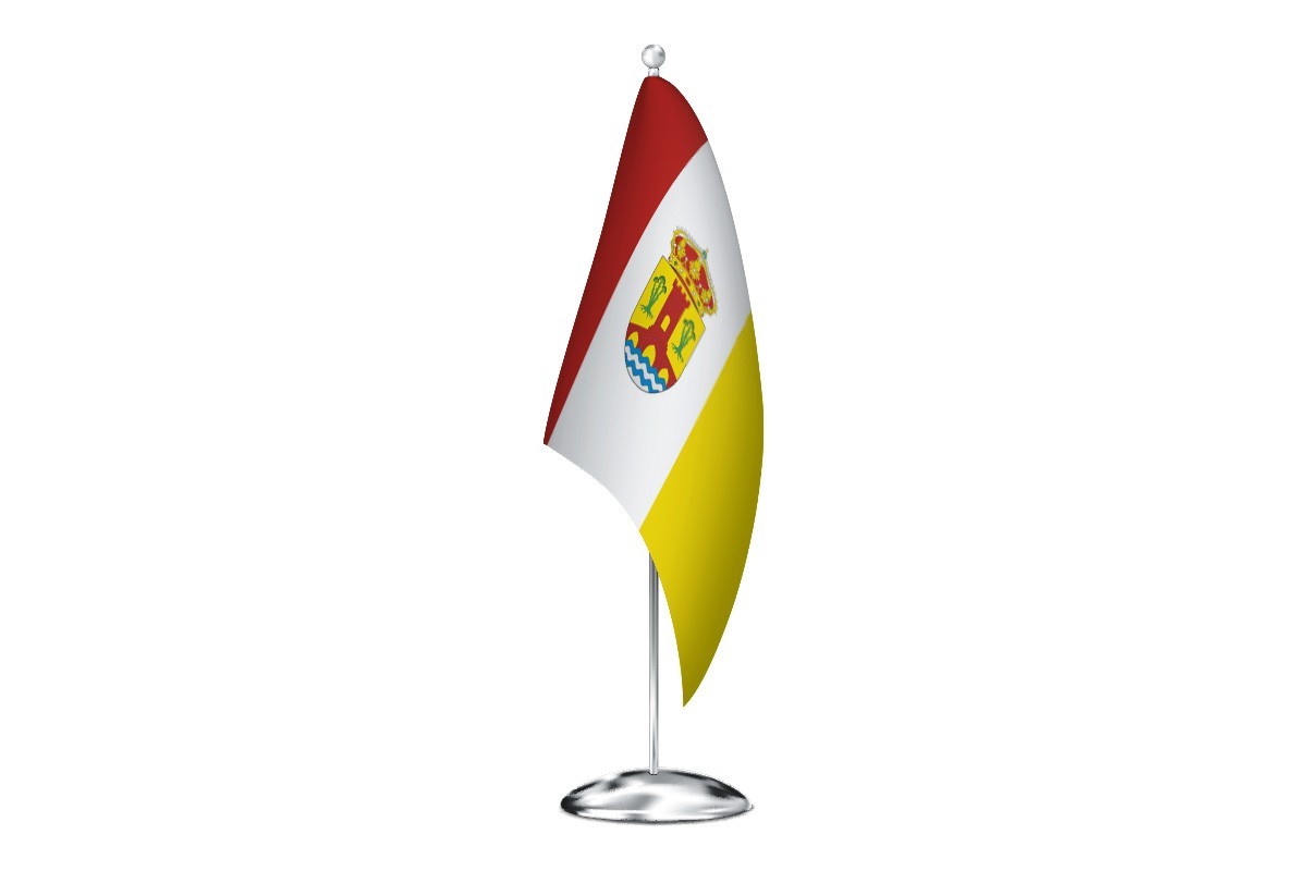 Bandera de despacho de Hinojosa del Campo de alta calidad