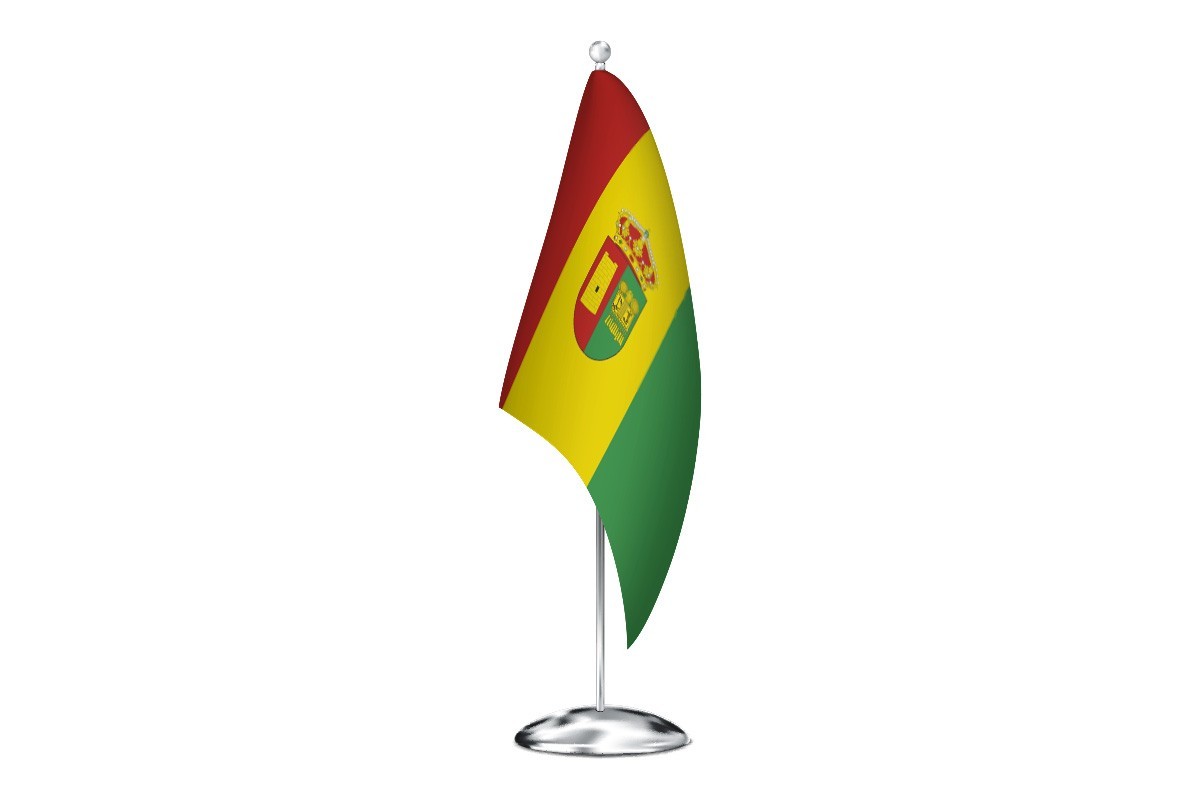 Bandera de despacho de Montejo de Tiermes de alta calidad