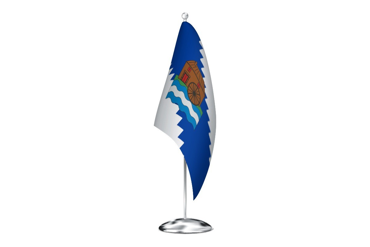 Bandera de despacho de Aldehuela de alta calidad