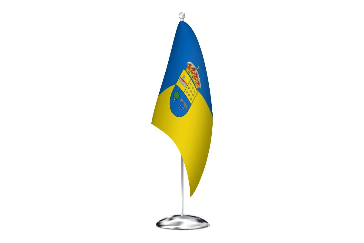 Bandera de despacho de Burgohondo de alta calidad