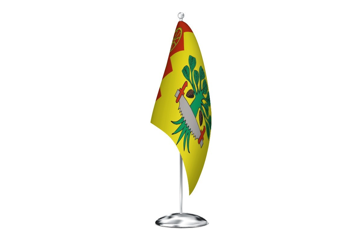 Bandera de despacho de Hoyos del Espino de alta calidad