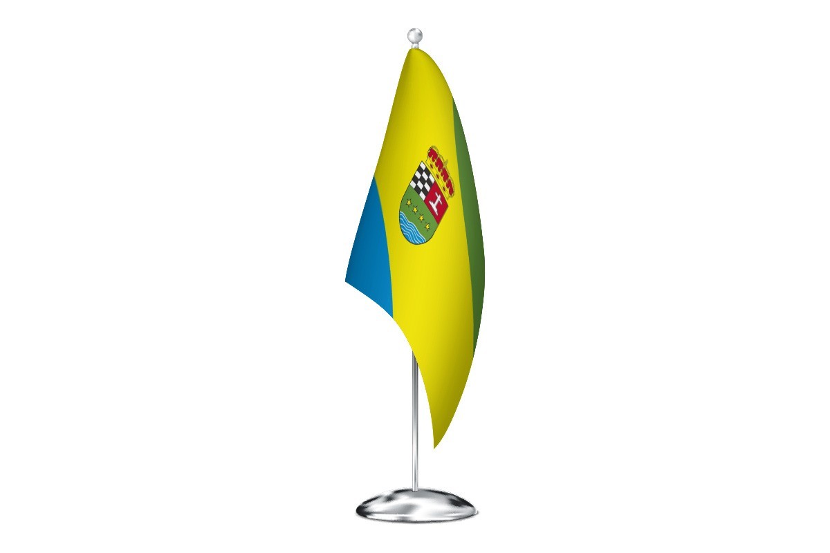 Bandera de despacho de Llanos de Tormes de alta calidad
