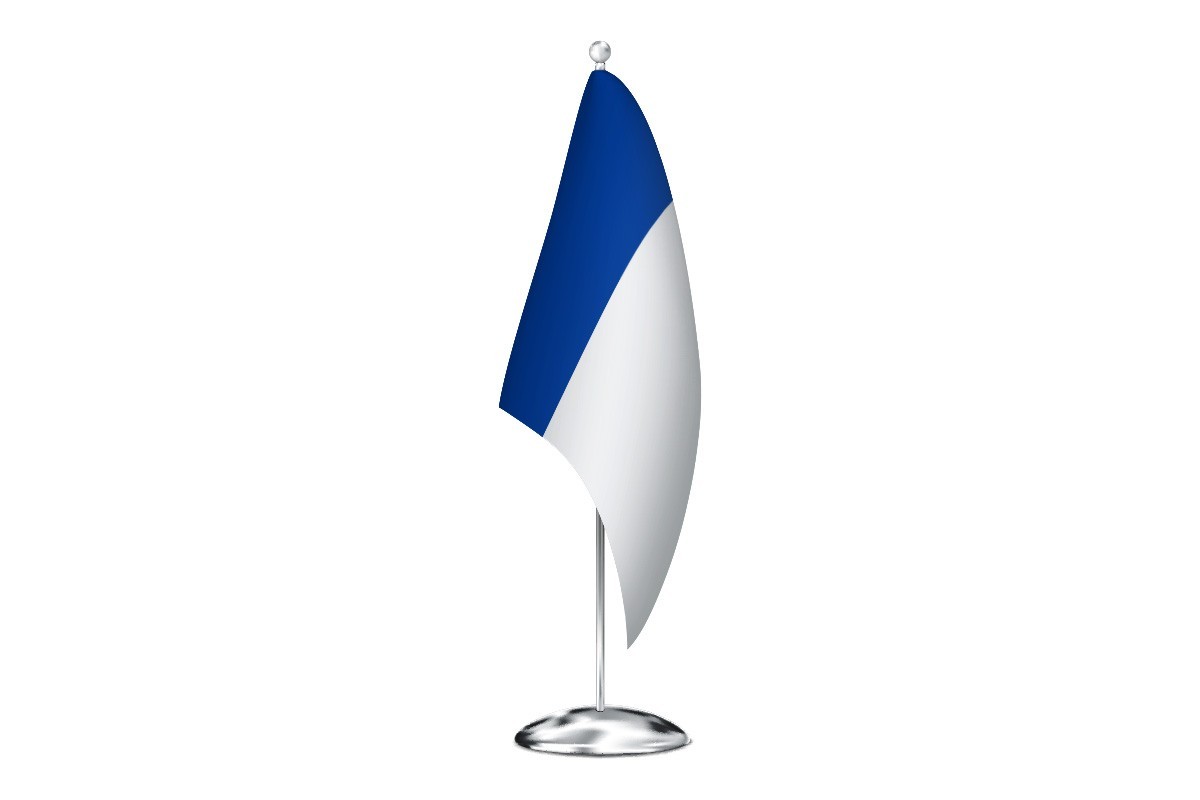 Bandera de despacho de Mingorría de alta calidad