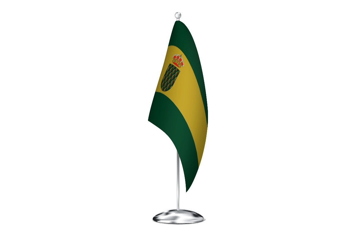 Bandera de despacho de Navalperal de Pinares de alta calidad