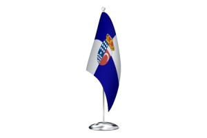 Bandera de despacho de Santa María del Tiétar de alta calidad 123