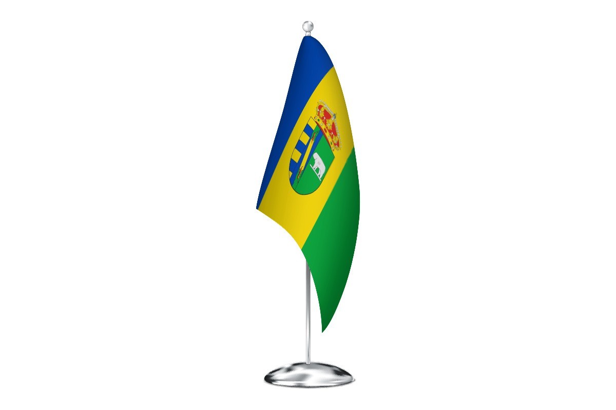 Bandera de despacho de Santo Domingo de las Posadas de alta calidad