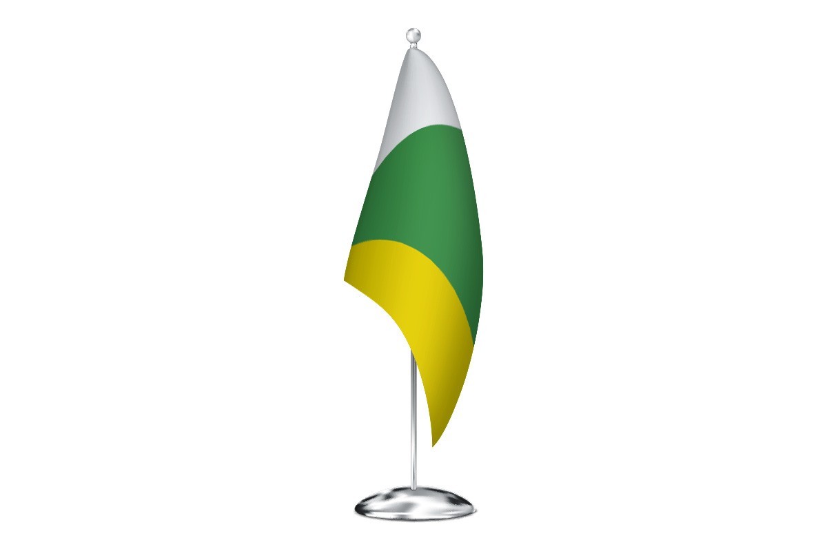 Bandera de despacho de Serranillos de alta calidad