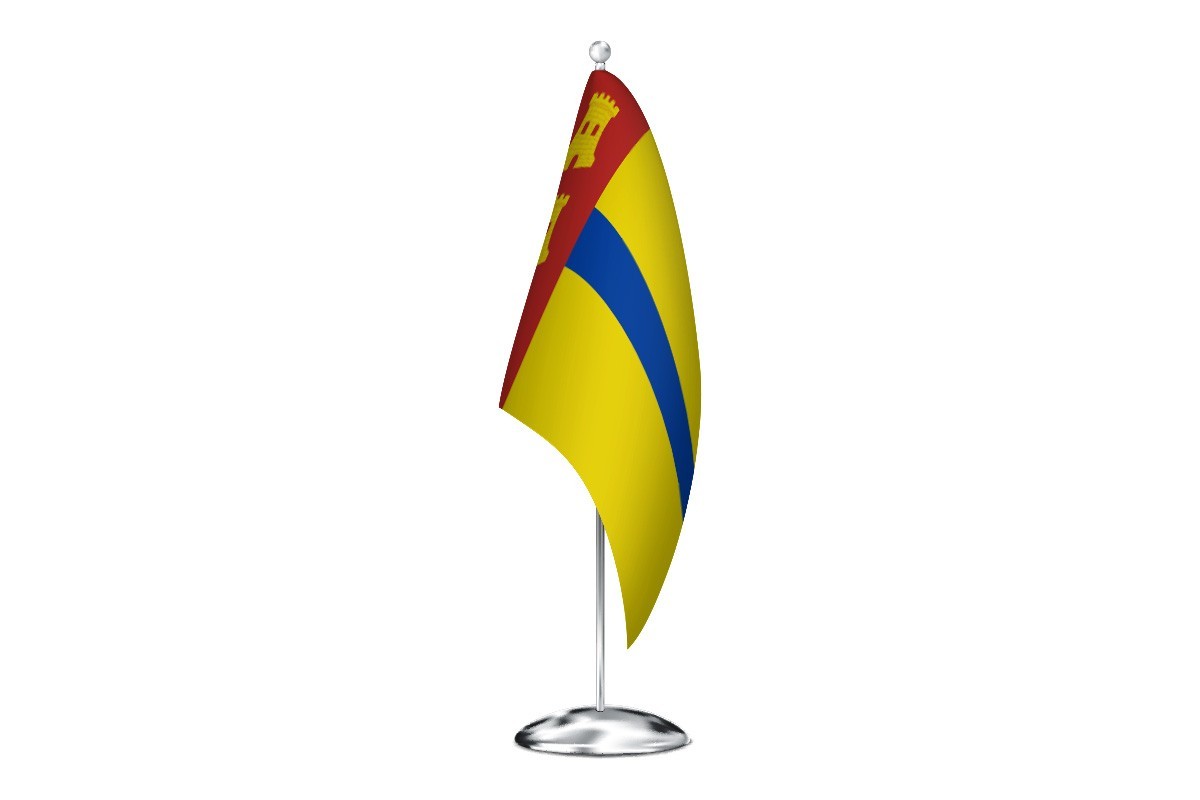 Bandera de despacho de Solana de Rioalmar de alta calidad