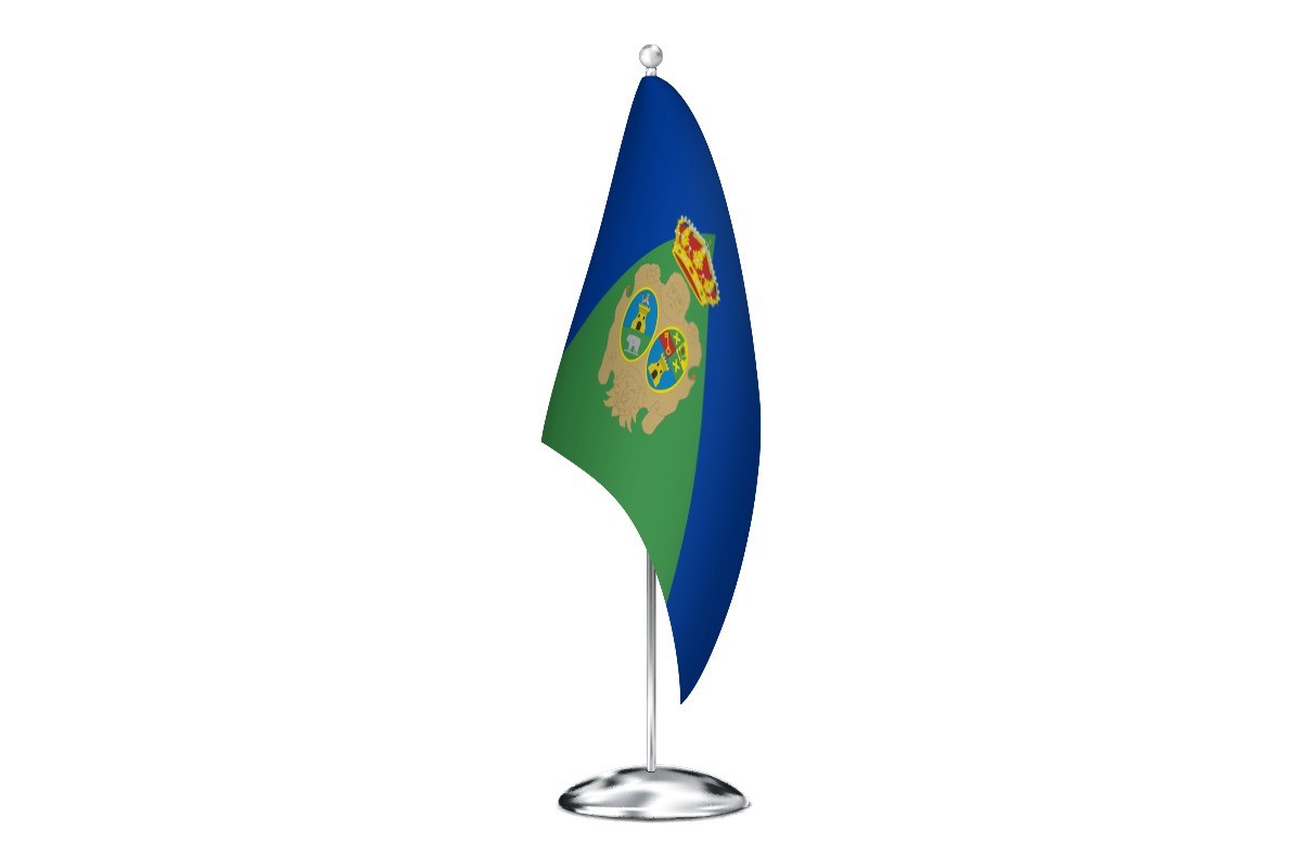 Bandera de despacho de Tiemblo de alta calidad