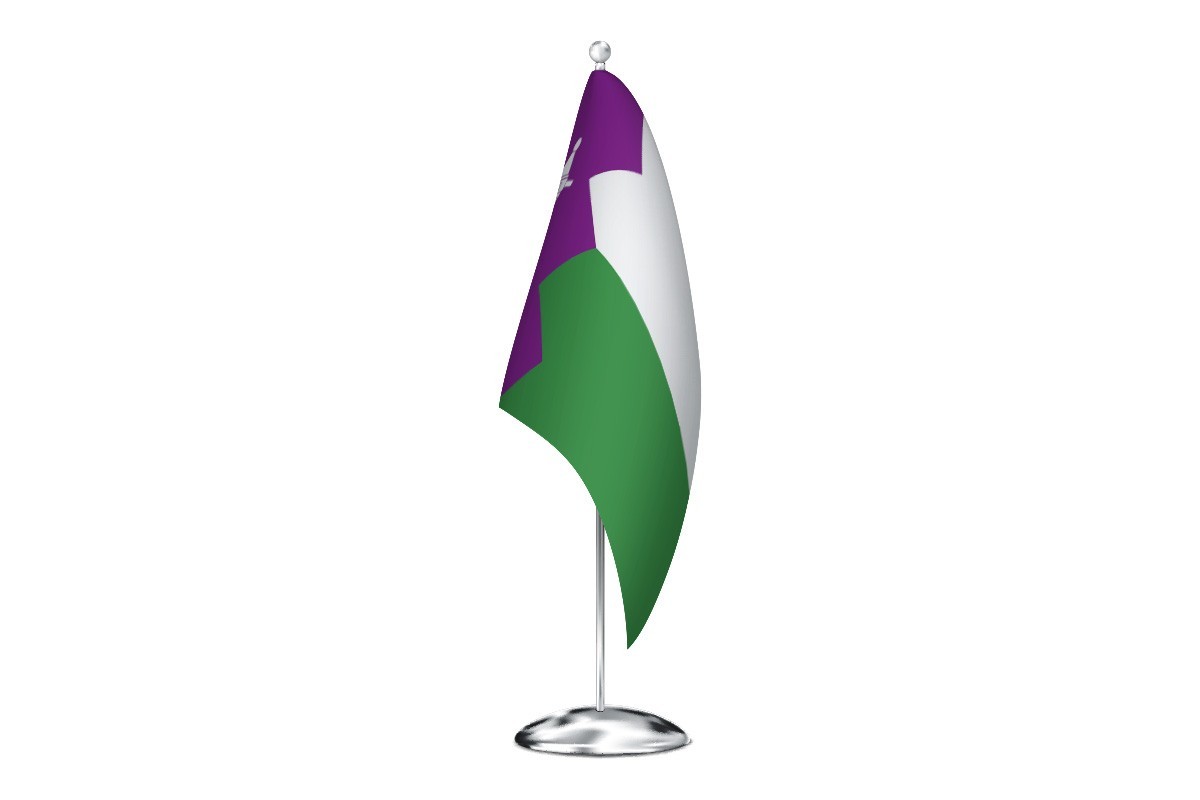 Bandera de despacho de Villarejo del Valle de alta calidad