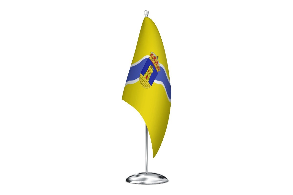 Bandera de despacho de Arlanzón de alta calidad