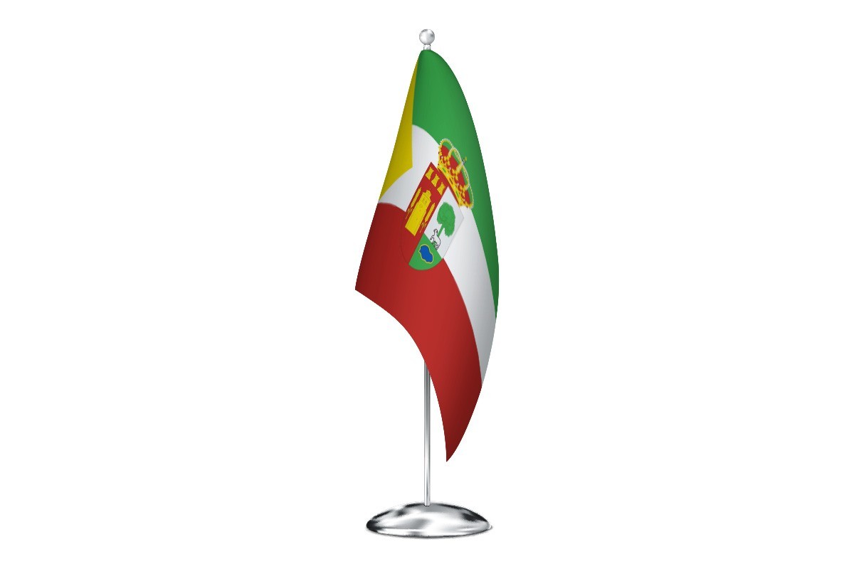 Bandera de despacho de Busto de Bureba de alta calidad
