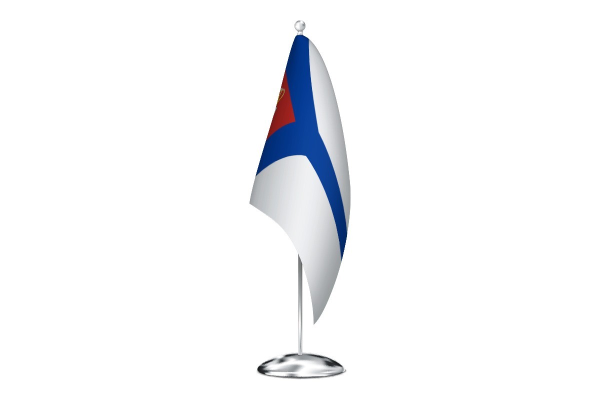 Bandera de despacho de Cantabrana de alta calidad