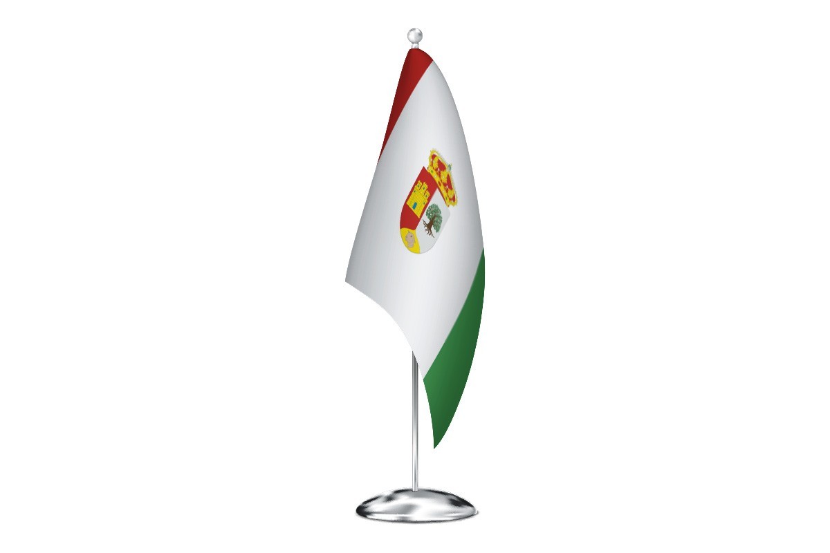 Bandera de despacho de Carcedo de Burgos de alta calidad