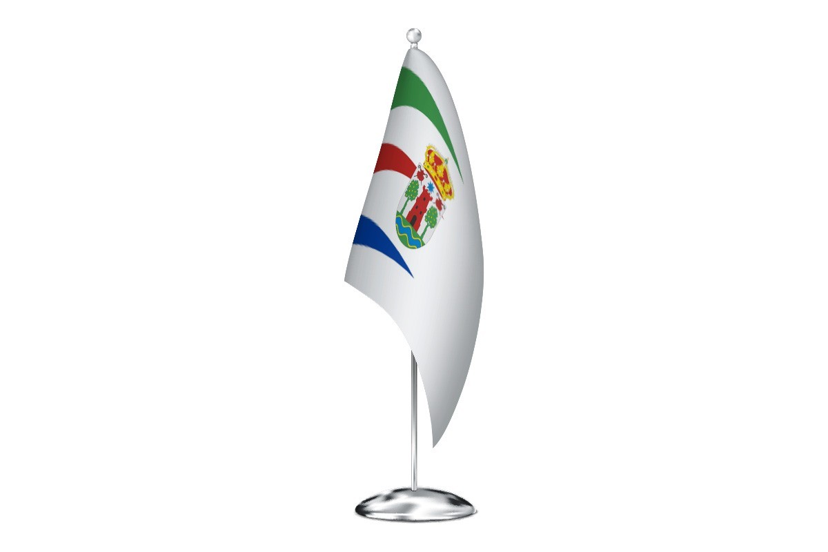 Bandera de despacho de Cerezo de Río Tirón de alta calidad