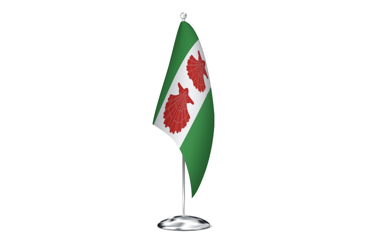 Bandera de despacho de Espinosa del Camino de alta calidad