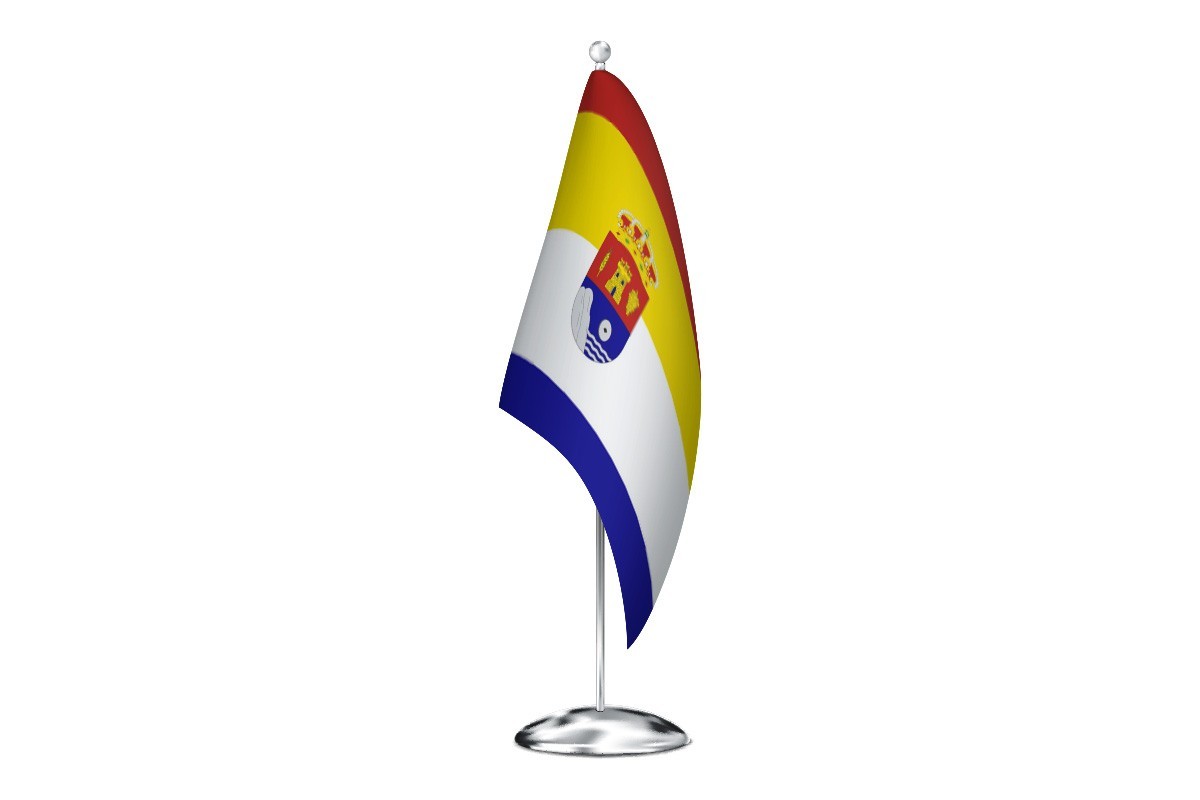 Bandera de despacho de Fuentemolinos de alta calidad