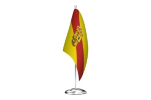 Bandera de despacho de Huerta de Rey de alta calidad 123