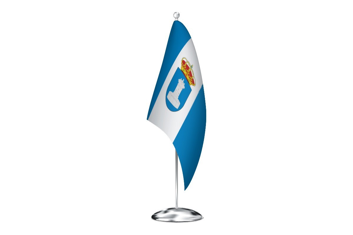 Bandera de despacho de Jaramillo de la Fuente de alta calidad