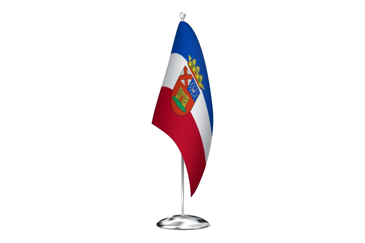 Bandera de despacho de Lerma de alta calidad