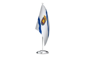Bandera de despacho de Merindad de Río Ubierna de alta calidad 123
